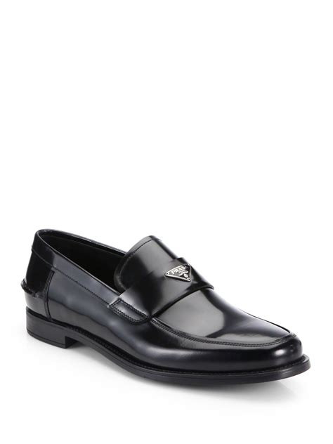 prada mens loafers|men's prada loafers sale.